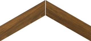 Emil Ceramica Sleekwood Chevron 60 Mohogany 11x54