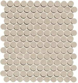 FAP Ceramiche Chelsea Brick Beige Round 32.5x29.5