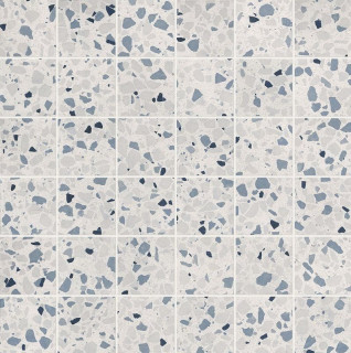 Fap Ceramiche Glim Gemme Azzurro Macromosaico 30x30