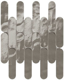 Fap Ceramiche Glim Grigio Fumo Curve Mosaico 29x29.5