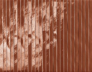 Fap Ceramiche Glim Rosso Tratti Mosaico 24x30.5