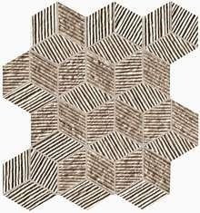 FAP Lumina Glam Taupe Cube Mosaico 22.5x26