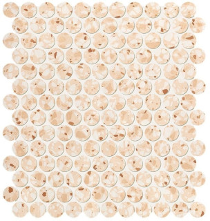 Fap Ceramiche Glim Gemme Rosa Round Mosaico 29x32.5