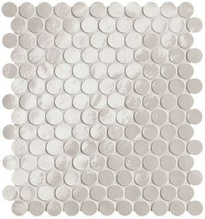 Fap Ceramiche Glim Ghiaccio Round Mosaico 29.5x32.5