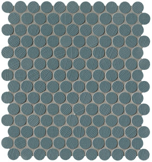 Fap Milano Blu Round Mosaico 29,5x32,5