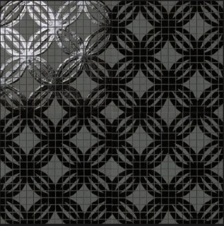 Fap Mosaici Dark Side Ring Black 60X60