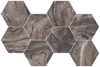 Flaviker Supreme Hexagon Exotic Brown 29.2x51