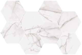 Flaviker Supreme Hexagon Royal Statuario 29.2x51