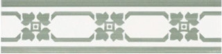 Grazia Cottage Listello Verde 5X20