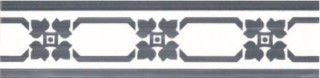 Grazia Cottage Listello Nero 5X20