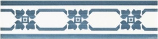 Grazia Cottage Listello Navy 5X20