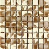 Grazia Listelli Mosaico Panna/Pepe 30x30