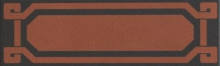 Grazia Old England List Black Chester 6x20