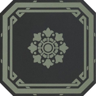 Grazia Old England Ottagono Black Bath 20x20
