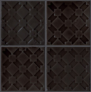 Grazia Shades Of Art Alcazar Charcoal 13x13