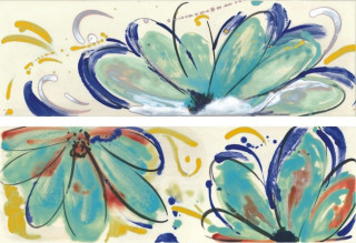 Imola Shades Flowers Sea Mix 20х60