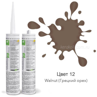 Kerakoll Fugabella Eco Silicone 12 Walnut 310 мл