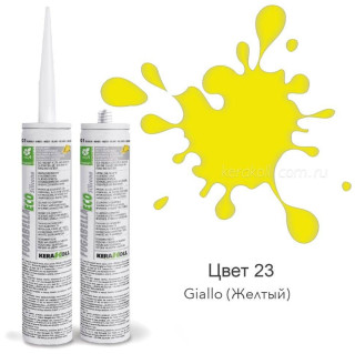 Kerakoll Fugabella Eco Silicone 23 Giallo 310 мл