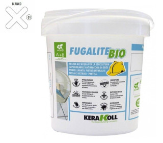 Kerakoll Fugalite Bio 01 Bianco (A+B) 3кг