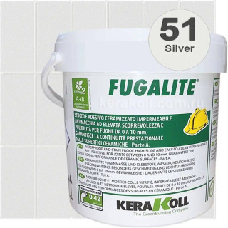 Kerakoll Fugalite Eco 51 Silver (A+B) 3кг