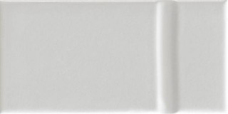 La Fabbrica Ava Grooves White Decor Mix Glossy 7.5x15H0.9