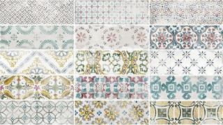 La Fabbrica Ava Small Rhombus Amalfi 6.5x20