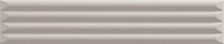 La Fabbrica Ava Up Cannettato Grey Glossy 5x25