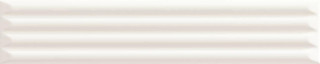 La Fabbrica Ava Up Cannettato White Glossy 5x25