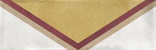 La Fabbrica Ava Small Rhombus Ocher 6.5x20