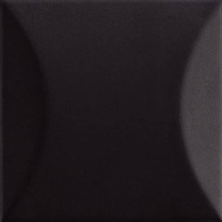 La Fabbrica Ava Up Cuscino Black Matte 10x10