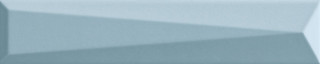 La Fabbrica Ceramiche Up Lingotto Blue Glossy 5x25