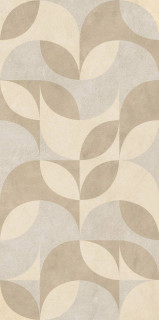 La Fenice Natural Terre Decoro Ovale Warm 60x120H0.9