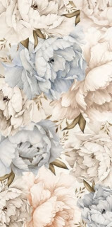 La Fenice Lumiere Decoro Peonie 60x120