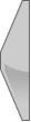 LaDiva Veronica Trapezio VE Liscia 4х20