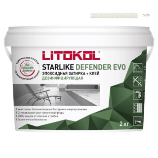 Litokol Starlike Defender Evo S.200 Avorio 2кг
