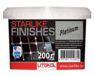 Litokol Starlike Finishes Platinum 200г