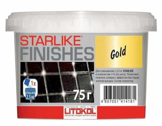 Litokol Starlike Finishes Gold 75г