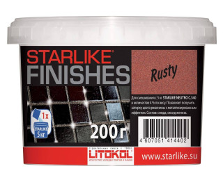 Litokol Starlike Finishes Rusty 200г