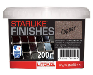 Litokol Starlike Finishes Copper 200г
