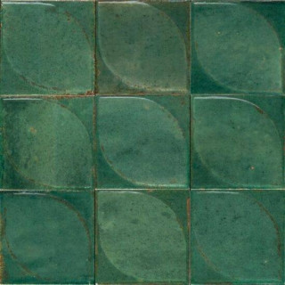 Marazzi Italy Lume 3d Dew Green Lux 10x10H1