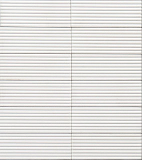 Marazzi Italy Rice Bianco Struttura Pleat 3D 7.5x20