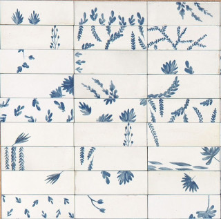 Marazzi Italy Rice Decoro Leaf Bianco 5x15