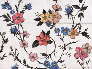 Marazzi Italy Rice Decoro Garden Modulo B 45x60