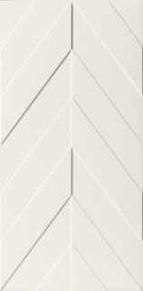 Marca Corona 4D Chevron White 40x80
