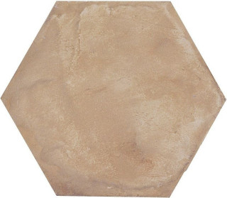 Marca Corona Terra ocra esagono 25x21,6