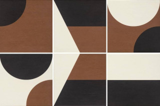 Mutina Puzzle Comb Graphic Creta 25x25H1.4