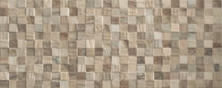 Naxos Mosaico Lithos Taupe 3D 32x80.5