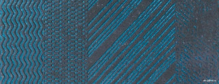 Naxos Raku Symbol Turquoise 26x60,5