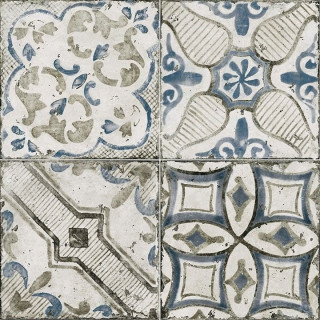 Novabell Materia Decoro Patch Mix Cold 30x30