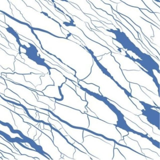 Ornamenta Artwork Marble Cyan 60x60
